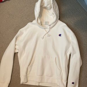white champion hoodie